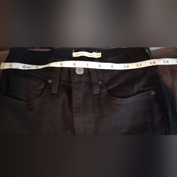 NWOT Levis724 Black Jeans - Picture 7 of 9